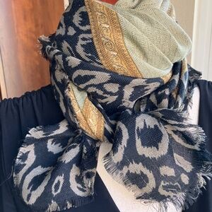 Animal Print Scarf/Shawl